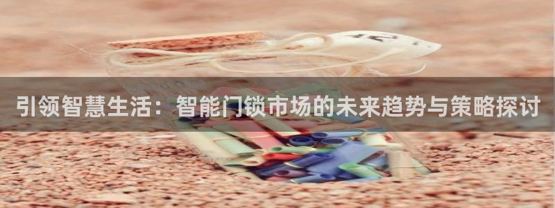 金年会安装：引领智慧生活：智能门锁市场的未来趋势与策略探讨