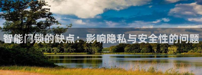 金年会下载官方：智能门锁的缺点：影响隐私与安全性的问题