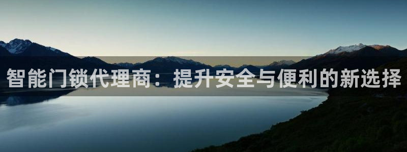 金齿科年会：智能门锁代理商：提升安全与便利的新选择