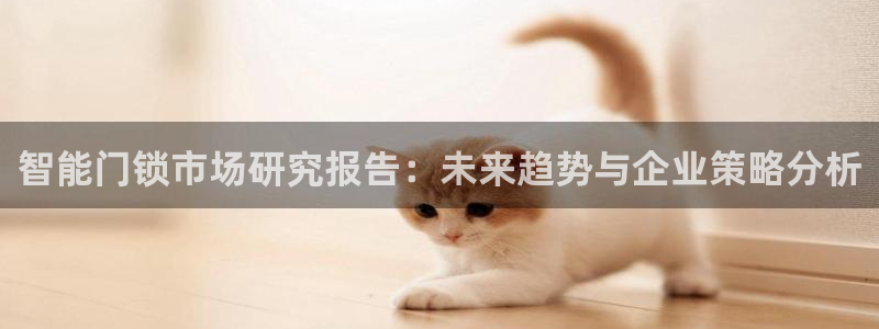 金年会是正规的吗：智能门锁市场研究报告：未来趋势与企业策略分