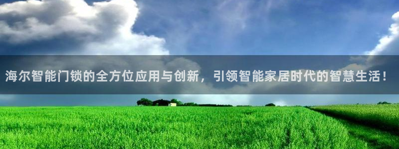 宝金年会：海尔智能门锁的全方位应用与创新，引领智能家居时代的