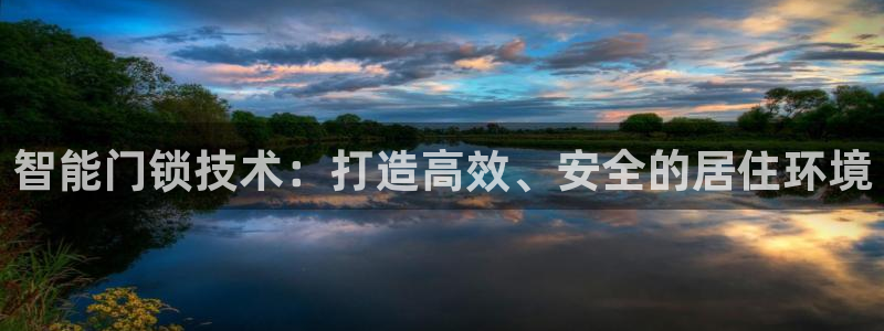 金年会开户：智能门锁技术：打造高效、安全的居住环境