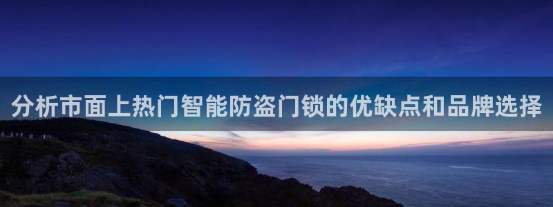 金年会娱乐官网:分析市面上热门智能防盗门锁的优缺点和品牌选择