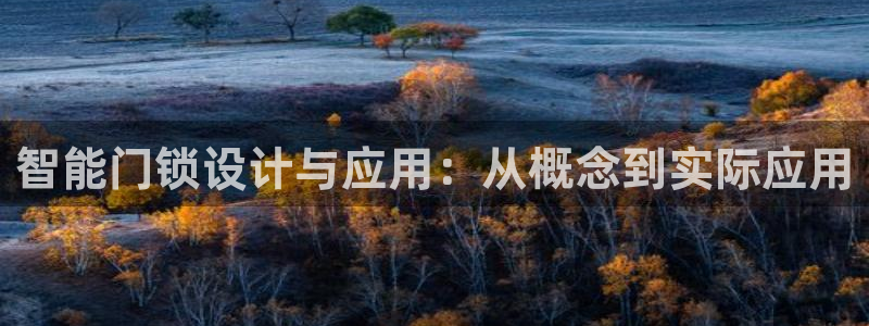 金年会app下载中国金年会：智能门锁设计与应用：从概念到实际